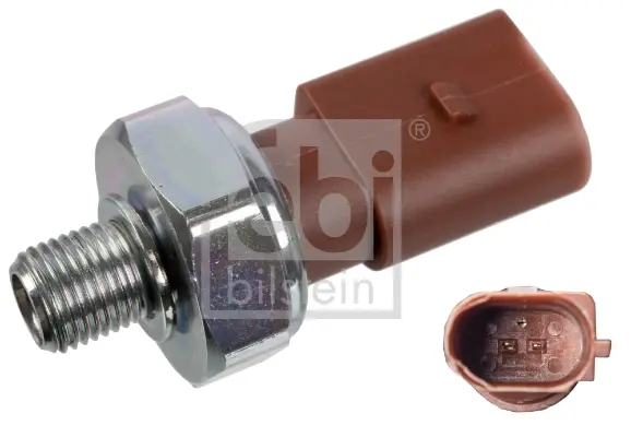 Датчик тиску оливи VW Golf/Passat/T6/Crafter 13- (M8x1) (коричневий) FEBI BILSTEIN 107974 (фото 1)