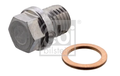 Пробка оливного отвору з кільцем ущільнюючим (вир-во FEBI) FEBI BILSTEIN 12341