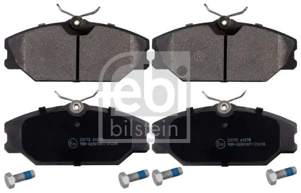Колодки гальмівні (передні) Renault Clio II 00-/Megane I 96-03 (129.1x55.5x17.8) FEBI BILSTEIN 16429 (фото 1)