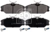 Колодки гальмівні (передні) Renault Clio II 00-/Megane I 96-03 (129.1x55.5x17.8) FEBI BILSTEIN 16429 (фото 1)