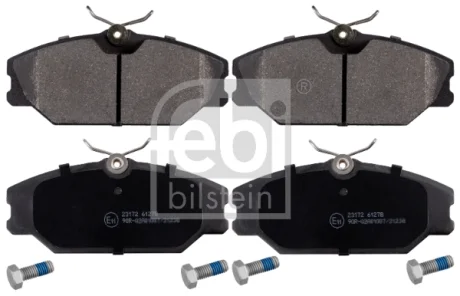 Колодки гальмівні (передні) Renault Clio II 00-/Megane I 96-03 (129.1x55.5x17.8) FEBI BILSTEIN 16429