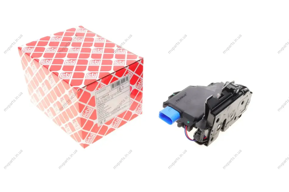 Замок дверей (передніх/L) VW Caddy/Golf/Touran/Touareg 03-15/Skoda Octavia 04-13 FEBI BILSTEIN 172113 (фото 1)