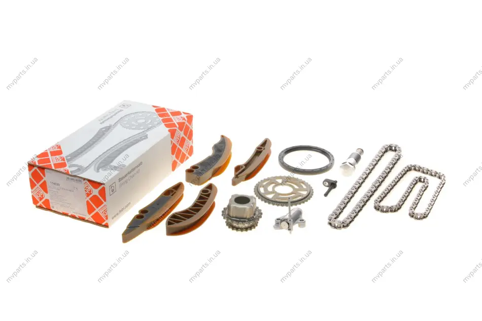 Комплект ланцюга ГРМ BMW 3 (F30)/4 (F32/F82)/5 (F10) 07- B47 (з покриттям TRITAN®) FEBI BILSTEIN 174020 (фото 1)