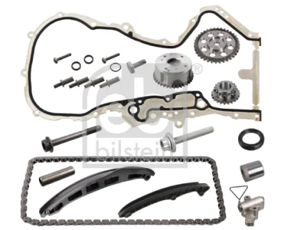 Комплект ланцюга ГРМ Seat Ibiza IV/Toledo IV 1.2 08-15/Skoda Fabia/Rapid 1.2 07-14 (130z) FEBI BILSTEIN 174393