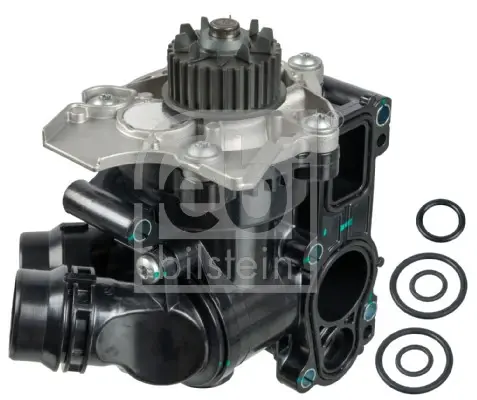 Помпа води Audi A3-A8 1.8TFSI/2.0TFSI/Skoda Octavia 1.8TSI/2.0RS/VW Golf V/VI 2.0TSI 06- FEBI BILSTEIN 174765 (фото 1)
