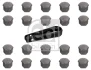Ковпачок болта диска колісного VW/Audi/Seat 87- (к-кт) (зі знімачем) (сірий) FEBI BILSTEIN 175497 (фото 1)