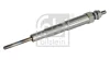 Свічка розжарювання Mazda 3/323 F VI/323 PV/323 SV/323 S VI/5/6/626 V/MPV II/Premacy 2.0D 96-10 FEBI BILSTEIN 176188 (фото 1)