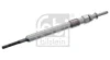 Свічка розжарювання BMW 1.6D/2.0D/3.0D 03- (7V) (10x1) B37/B47/B57/M57/N47/N57 FEBI BILSTEIN 176220 (фото 1)