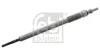 Свічка розжарювання Mitsubishi ASX/Lancer VIII/Outlander II-III 1.8D/2.2D 06- FEBI BILSTEIN 176239 (фото 1)