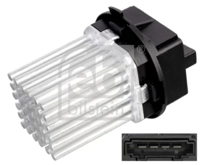 Резистор вентилятора пічки Citroen C3/C4/C5 04- FEBI BILSTEIN 176588