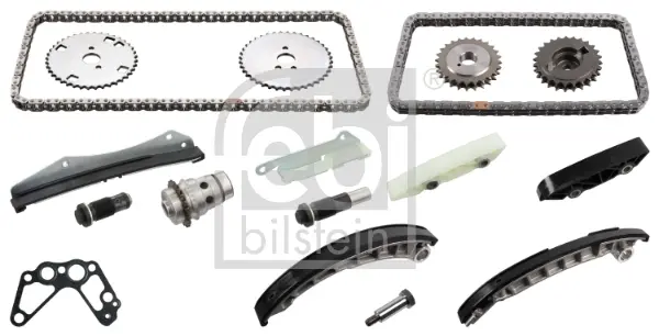 Комплект ланцюга ГРМ Fiat Ducato/Peugeot/Citroen/Iveco 3.0 JTD 11- FEBI BILSTEIN 176898 (фото 1)