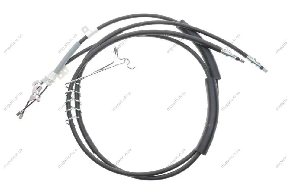 Трос ручника (задній) Ford Connect 02- (+ABS) (низька база)(дисковий гальма) FEBI BILSTEIN 177158 (фото 1)