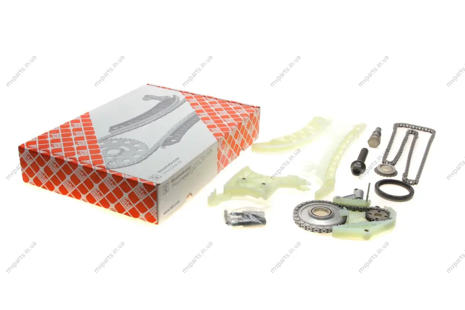 Комплект ланцюга ГРМ BMW 3 (F30)/4 (F33)/5 (F10)/X3 (F25) (N20B20/N26) 10-18 FEBI BILSTEIN 177886 (фото 1)