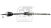 Піввісь Peugeot 206 1.1-1.4 98- (R) (21x22x886) FEBI BILSTEIN 181261 (фото 1)