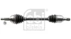 Піввісь (передня) (L) Nissan Micra 1.5dCi/1.0-1.6 03- (23z/26z/641mm) FEBI BILSTEIN 182433 (фото 1)