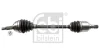 Вал приводний NISSAN (вир-во FEBI) FEBI BILSTEIN 182435 (фото 1)