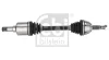 Піввісь Ford Connect 02- (L) (25x26x631) FEBI BILSTEIN 182446 (фото 3)