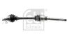 Піввісь (передня) (R) Peugeot 207 1.6 16V/1.6HDi 06-13 (25z/24z/857mm) FEBI BILSTEIN 182749 (фото 1)