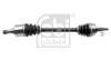 Вал приводний лівий RENAULT(вир-во FEBI) FEBI BILSTEIN 182865 (фото 1)