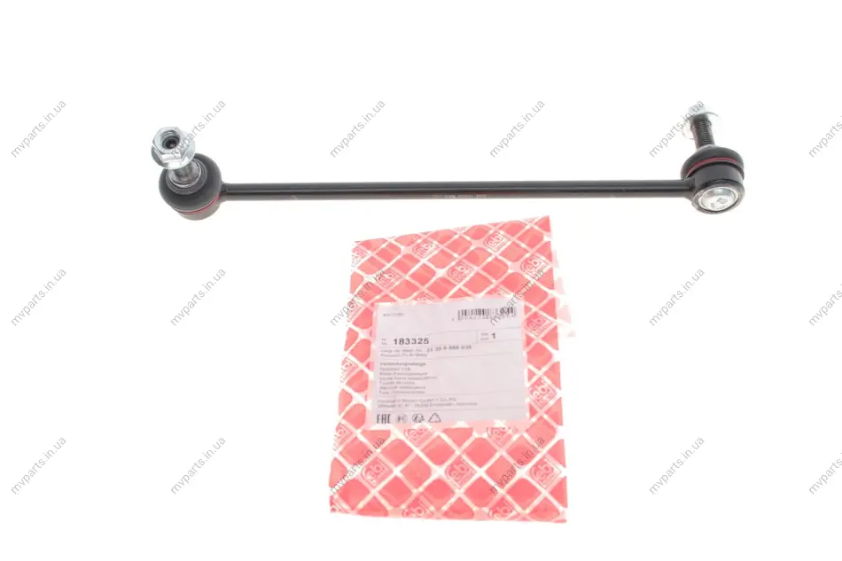 Тяга стабілізатора (переднього) (L) BMW X3 (G01/F97)/X4 (G02/F98) 17- FEBI BILSTEIN 183325 (фото 1)