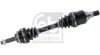 Піввісь (передня) (L) Toyota Avensis 2.0D 03-08 (26z/24z) (+ABS 48T) FEBI BILSTEIN 183786 (фото 1)