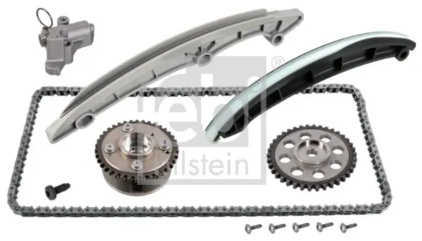 Комплект ланцюга ГРМ VW Golf V/VI 1.4TSI 03- (z=132) FEBI BILSTEIN 184036 (фото 1)