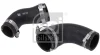 Патрубок інтеркулера Ford Focus/Kuga 2.0 TDCi 08-19 FEBI BILSTEIN 188167 (фото 1)