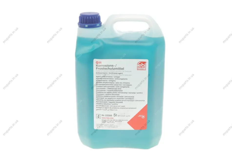 Антифриз (синій) G11 (5L) (MB325.0/TL-774C) FEBI BILSTEIN 22268 (фото 1)