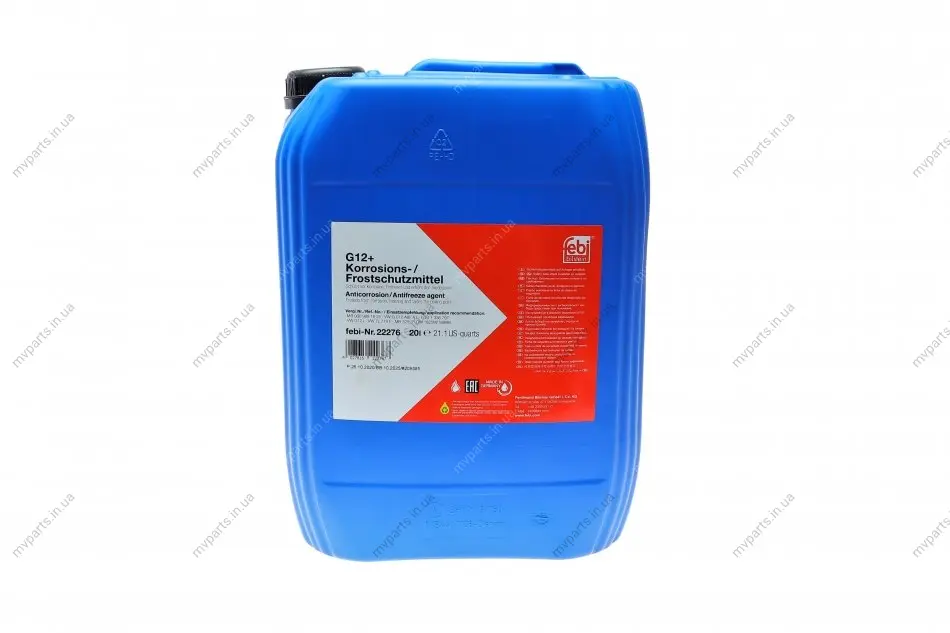 Антифриз (фіолетовий) G12 Plus (20L) (MB325.3) FEBI BILSTEIN 22276 (фото 1)