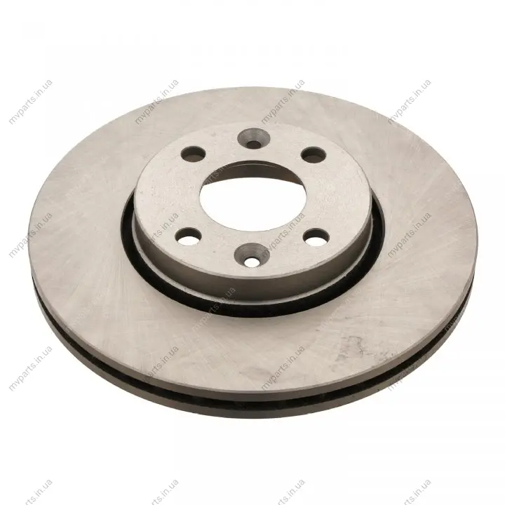 Диск гальмівний (передній) Renault Megane II/Clio II/III 1.2-1.5 dCI 02- (260x22) FEBI BILSTEIN 24165 (фото 1)
