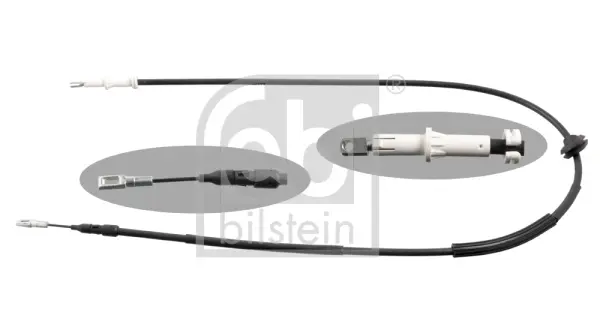 Трос ручника (задній) (L) MB E-class (W211) 02-09 (1726mm) FEBI BILSTEIN 26466 (фото 1)