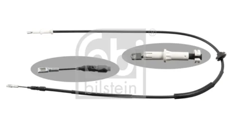 Трос ручника (задній) (L) MB E-class (W211) 02-09 (1726mm) FEBI BILSTEIN 26466