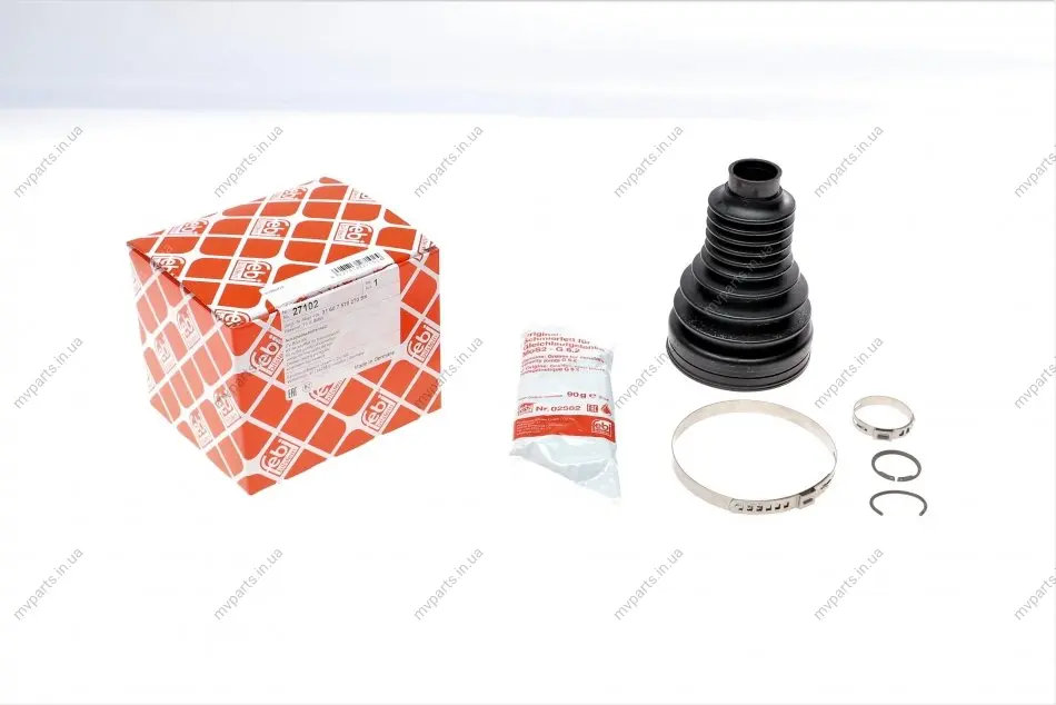 Пильник ШРКШ (внутрішній) BMW 3 (E91/E92)/5(E60)/7(F01) 05- (25.5x71x122) FEBI BILSTEIN 27102 (фото 1)
