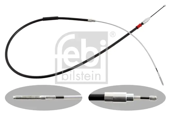 Трос ручника (R) BMW 3 (E46) 98- (1700mm) FEBI BILSTEIN 28736 (фото 1)