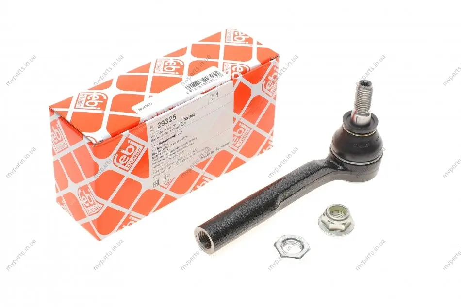 Наконечник тяги рульової (R) Opel Astra H 04-/Zafira B 05-15/Astra J 09-15 FEBI BILSTEIN 29325 (фото 1)