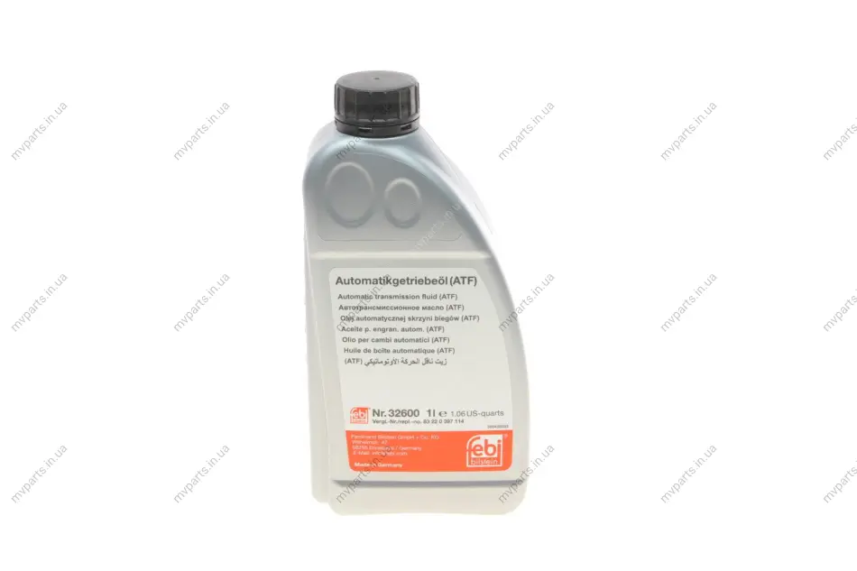 Олива ATF Dexron VI (1л) (Opel/BMW/MB) FEBI BILSTEIN 32600 (фото 1)