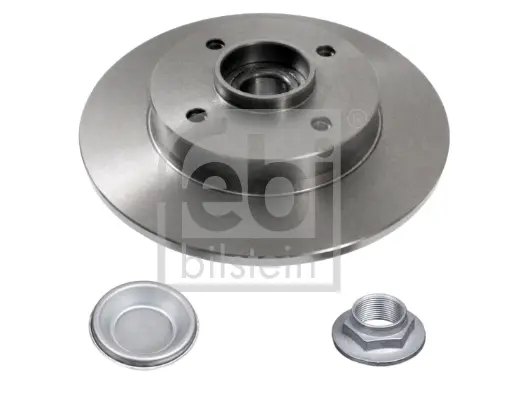 Диск гальмівний (задній) Citroen C3/C4 /Peugeot 207/307 05- (248.4х9) (d=30mm) (з підшипником) FEBI BILSTEIN 32782 (фото 1)