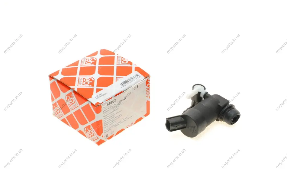 Насос омивача скла (дуальний) Ford Mondeo/Focus 00- FEBI BILSTEIN 34863 (фото 1)