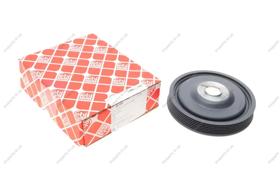 Шків колінвалу Renault Scenic/Twingo/Megane/Modus/Dacia Sandero 1.5dCi 04- (6PK) FEBI BILSTEIN 36154 (фото 1)