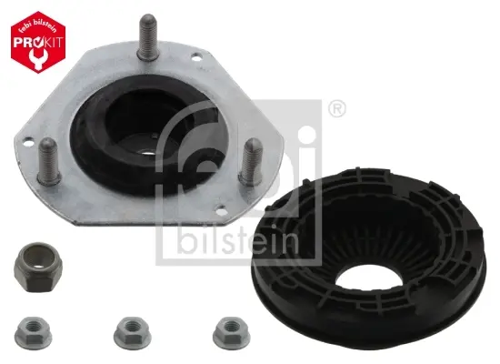 Подушка амортизатора (переднього) + підшипник Ford Fiesta 03- FEBI BILSTEIN 39922 (фото 1)