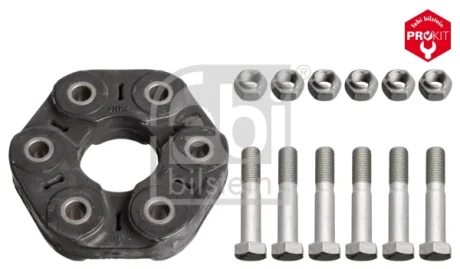 Муфта кардана еластична (спереду) BMW 3/4/5/7/X1/X3/X4/X5/X6 00- (К-кт) FEBI BILSTEIN 43466