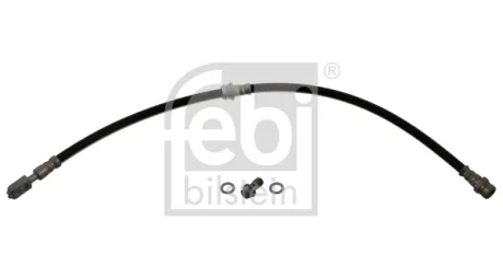 Шланг гальмівний (передній) Audi Q3/VW Tiguan 1.4-2.5 07- (605mm) M10x1mm FEBI BILSTEIN 43763