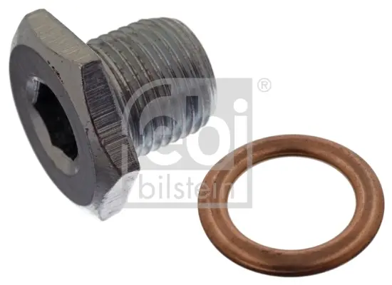 Болт зливу оливи + шайба Citroen Berlingo/ Jumper/Peugeot Boxer 94- (M14x1,25) FEBI BILSTEIN 47130 (фото 1)
