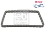 Ланцюг ГРМ BMW 3 (E90/E91/E92/E93/F30/F80/F31) 1.5D/3.0D 05- (72 ланок) N57 D30 A (з покриттям TRITAN®) FEBI BILSTEIN 49531 (фото 1)
