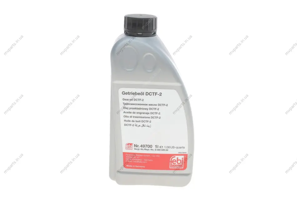 Олива АКПП ATF DCTF-2 TL 52529-C (1л) FEBI BILSTEIN 49700 (фото 1)