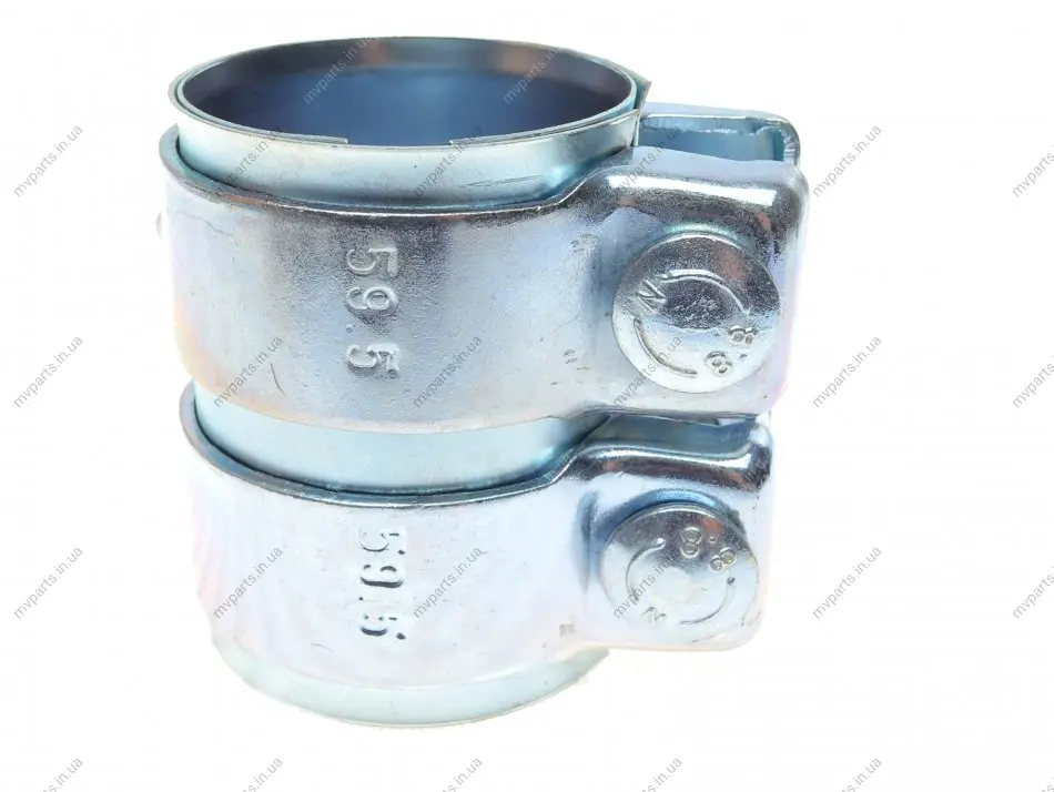 Хомут глушника (передній) Citroen C5/Peugeot 407/807 02- (55/59.5x80) FA1 Fischer Automotive One (FA1) 004-955 (фото 1)
