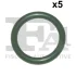 Прокладка турбіни ущільнююча (к-кт 5 шт) Audi A4/A5/A6/A7/Q5/VW Passat B5 2.5D/3.0D 98-15 (15x2.5) FA1 076.347.005 Fischer Automotive One (FA1) 076-347-005 (фото 1)
