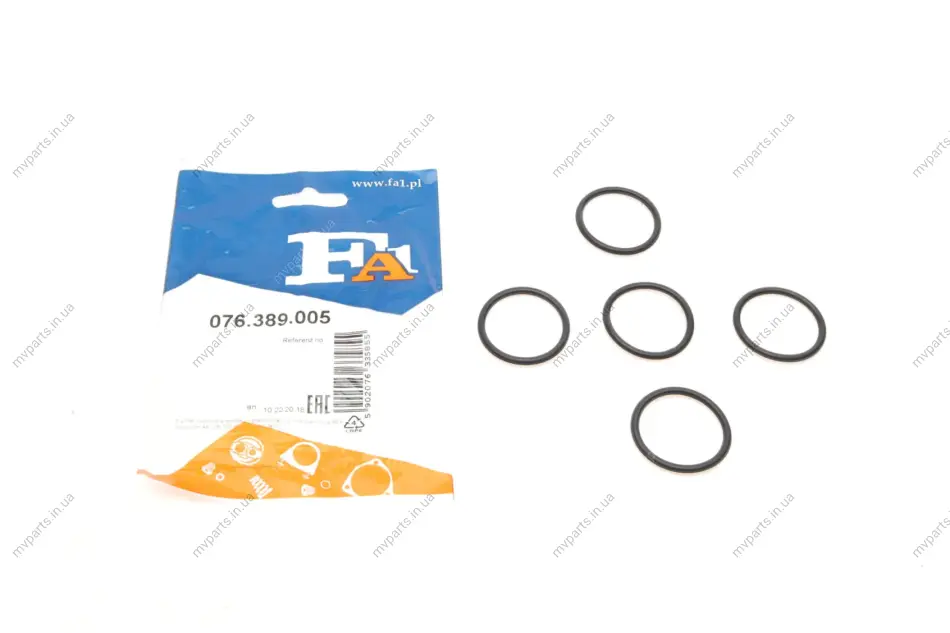Прокладка кришки горловини маслозаливної BMW 3 (E90)/5 (E60)/7 (F01-F04) 04-15 M57/N54/N57 (к-к 5шт) FA1 076.389.005 Fischer Automotive One (FA1) 076-389-005 (фото 1)