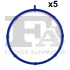 Прокладка патрубка інтеркулера ущільнююча Ford Transit 2.2 TDCi 11-14 (51.5x56.3x5.6) (к-кт 5шт) FA1 076.597.005 Fischer Automotive One (FA1) 076-597-005 (фото 1)