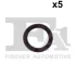 Прокладка компресора кондиціонера ущільнююча (к-кт 5 шт) VW Caddy III/IV 04-20 FA1 076.788.005 Fischer Automotive One (FA1) 076-788-005 (фото 1)